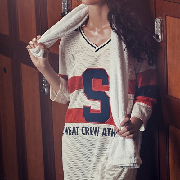 Sweat Crew Athletics Jersey by Adrienne Ho - RARE - Picture 2 of 3